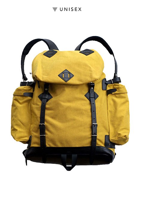 OLD JOE ★★★ EXCLUSIVE - OLD ALPINE BACK BAG - YELLOW