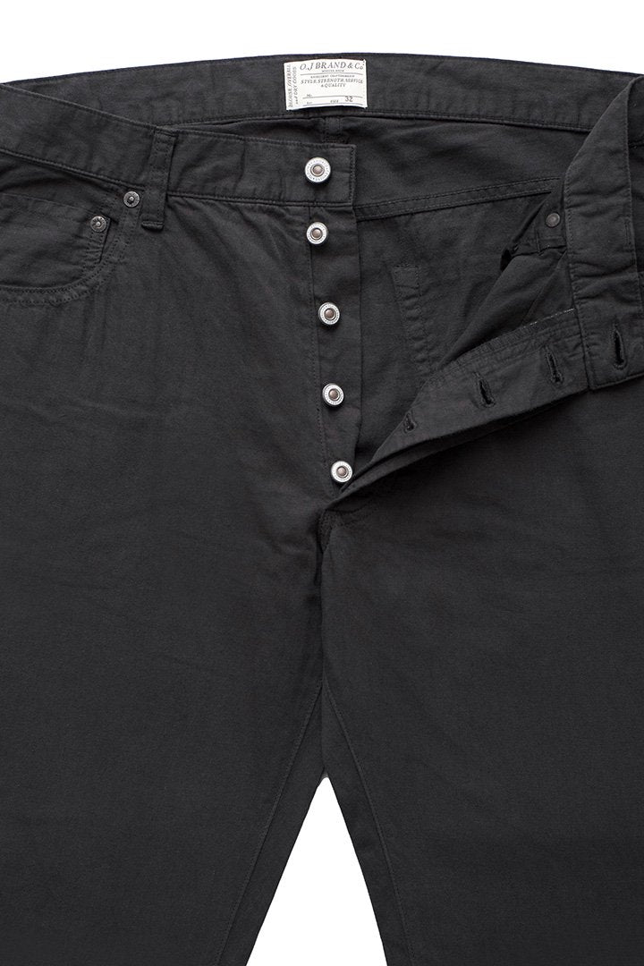 OLD JOE - SUMMER FIVE POCKET TAPERED JEANS "980" - INK BLACK