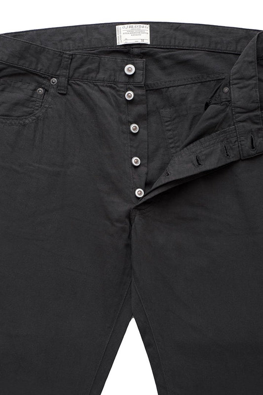 OLD JOE - SUMMER FIVE POCKET TAPERED JEANS "980" - INK BLACK