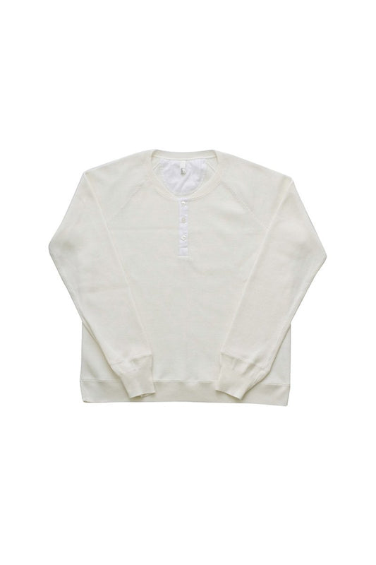 humoresque - WAFFLE SWEAT - WHITE - MENS