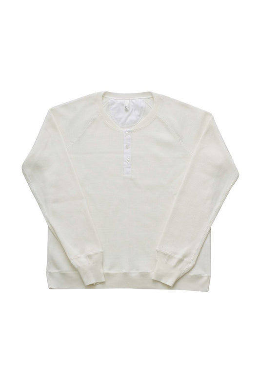 humoresque - WAFFLE SWEAT - WHITE - MENS