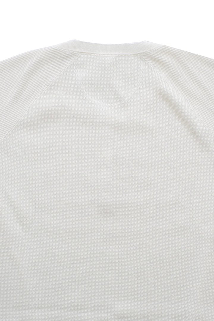 humoresque - WAFFLE SWEAT - WHITE - MENS