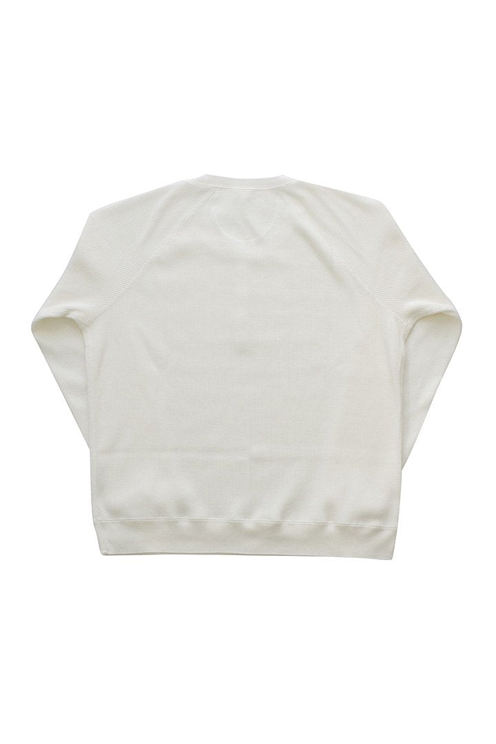 humoresque - WAFFLE SWEAT - WHITE - MENS