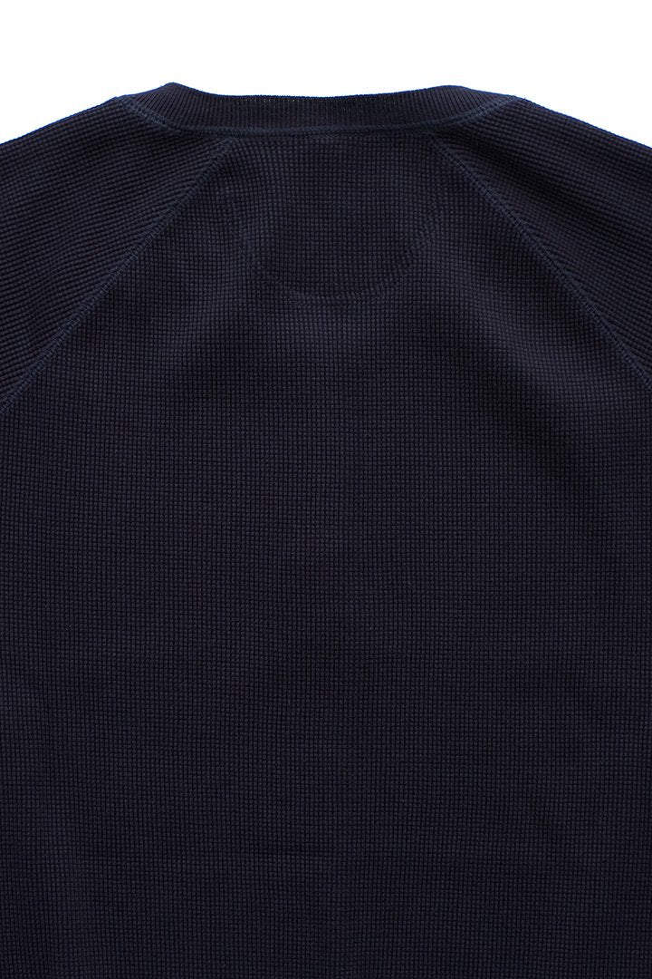 humoresque - WAFFLE SWEAT - NAVY - MENS