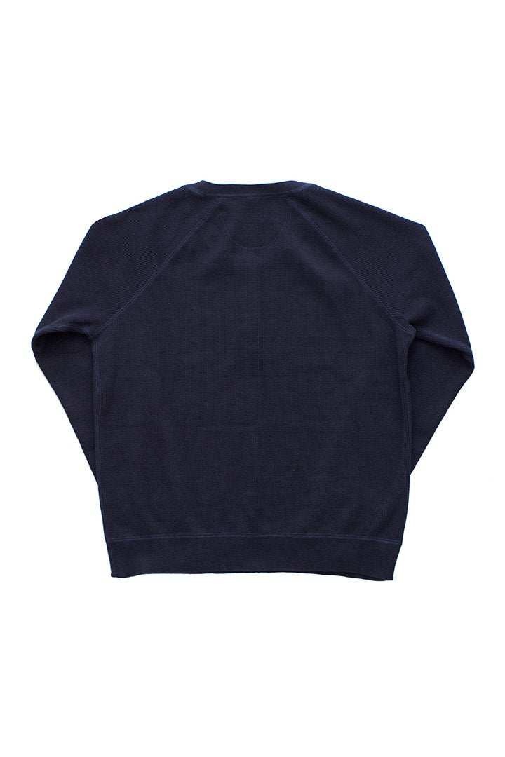 humoresque - WAFFLE SWEAT - NAVY - MENS