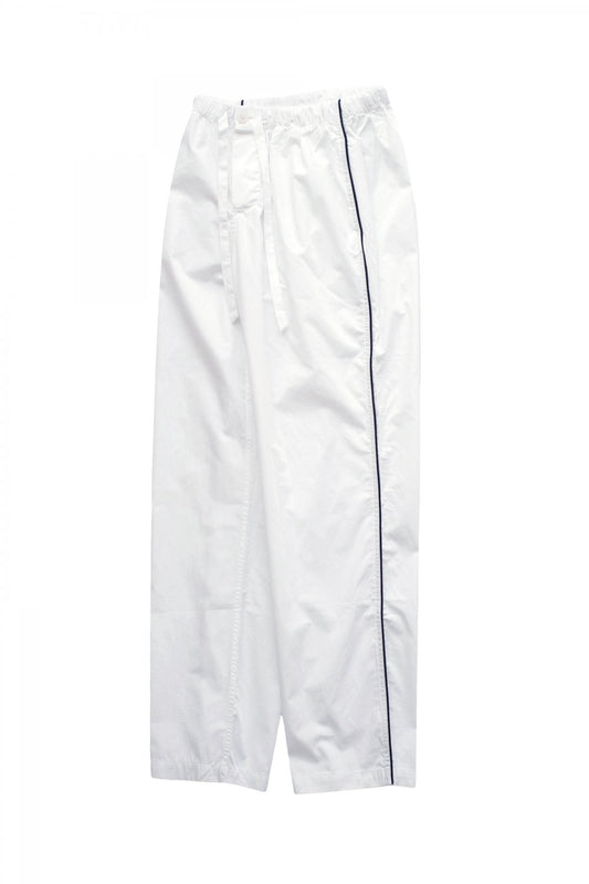 SLEEPY JONES - MARCEL PAJAMA PANT -END ON END WHITE