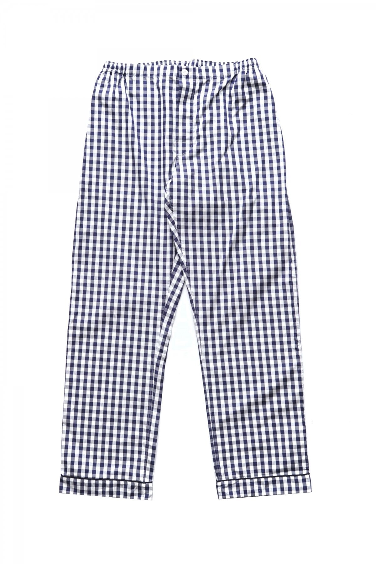 SLEEPY JONES - MARCEL PAJAMA PANT - LARGE GINGHAM NAVY