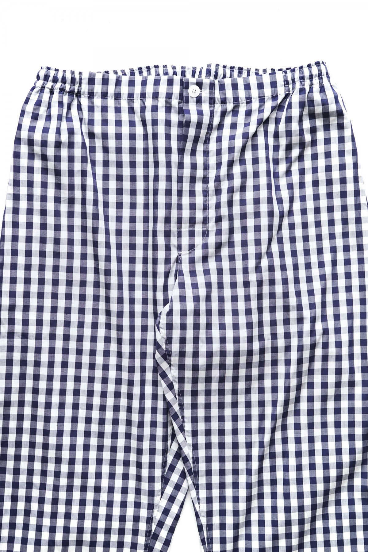 SLEEPY JONES - MARCEL PAJAMA PANT - LARGE GINGHAM NAVY