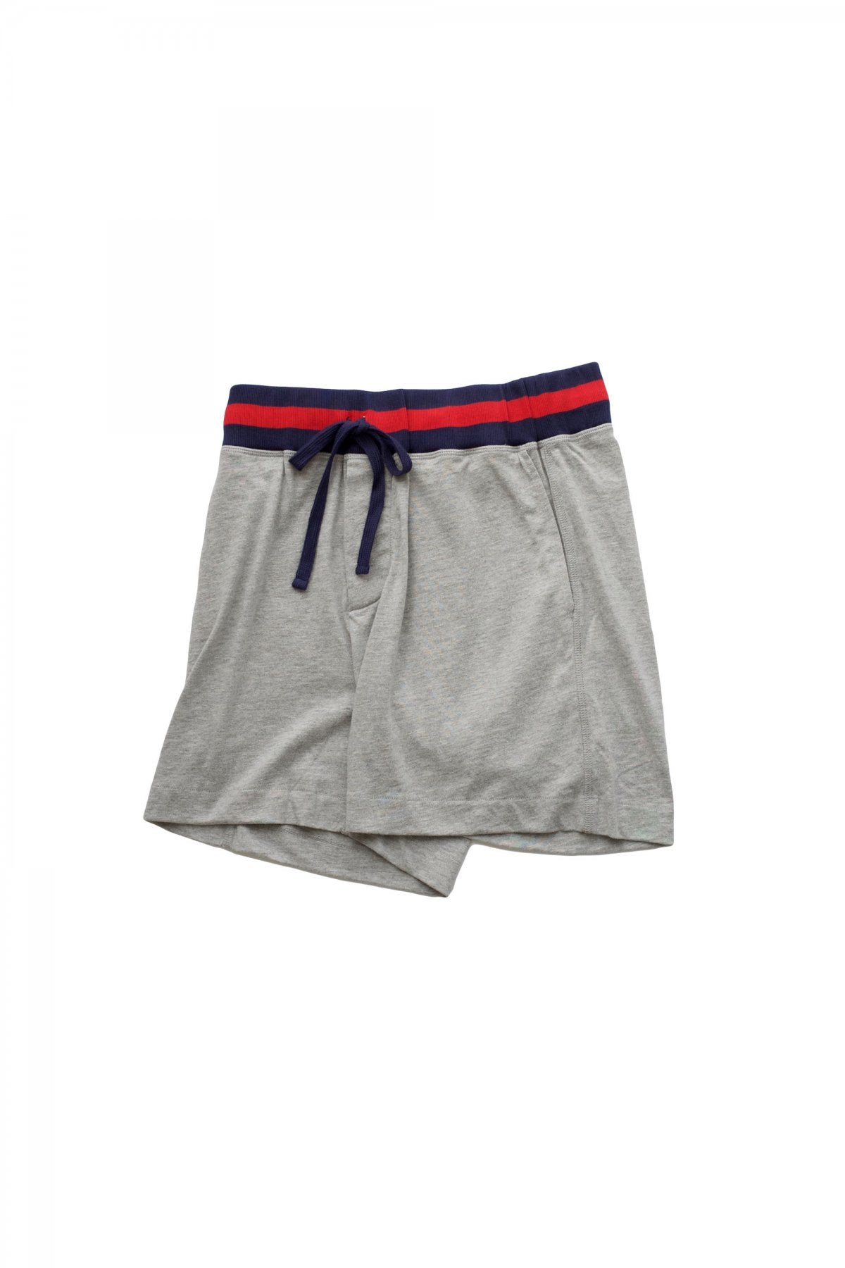 SLEEPY JONES - SPIKE LOUNGE SHORT - HEATHER FLEECE GREY