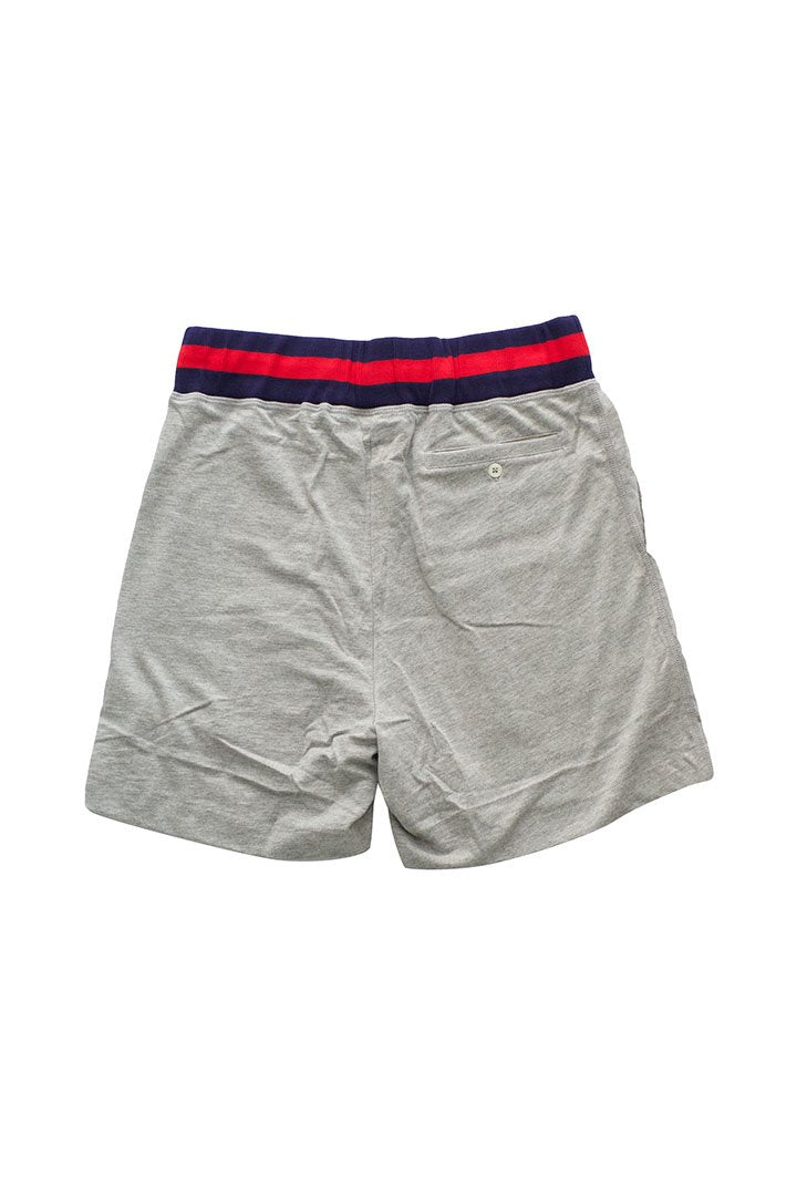 SLEEPY JONES - SPIKE LOUNGE SHORT - HEATHER FLEECE GREY