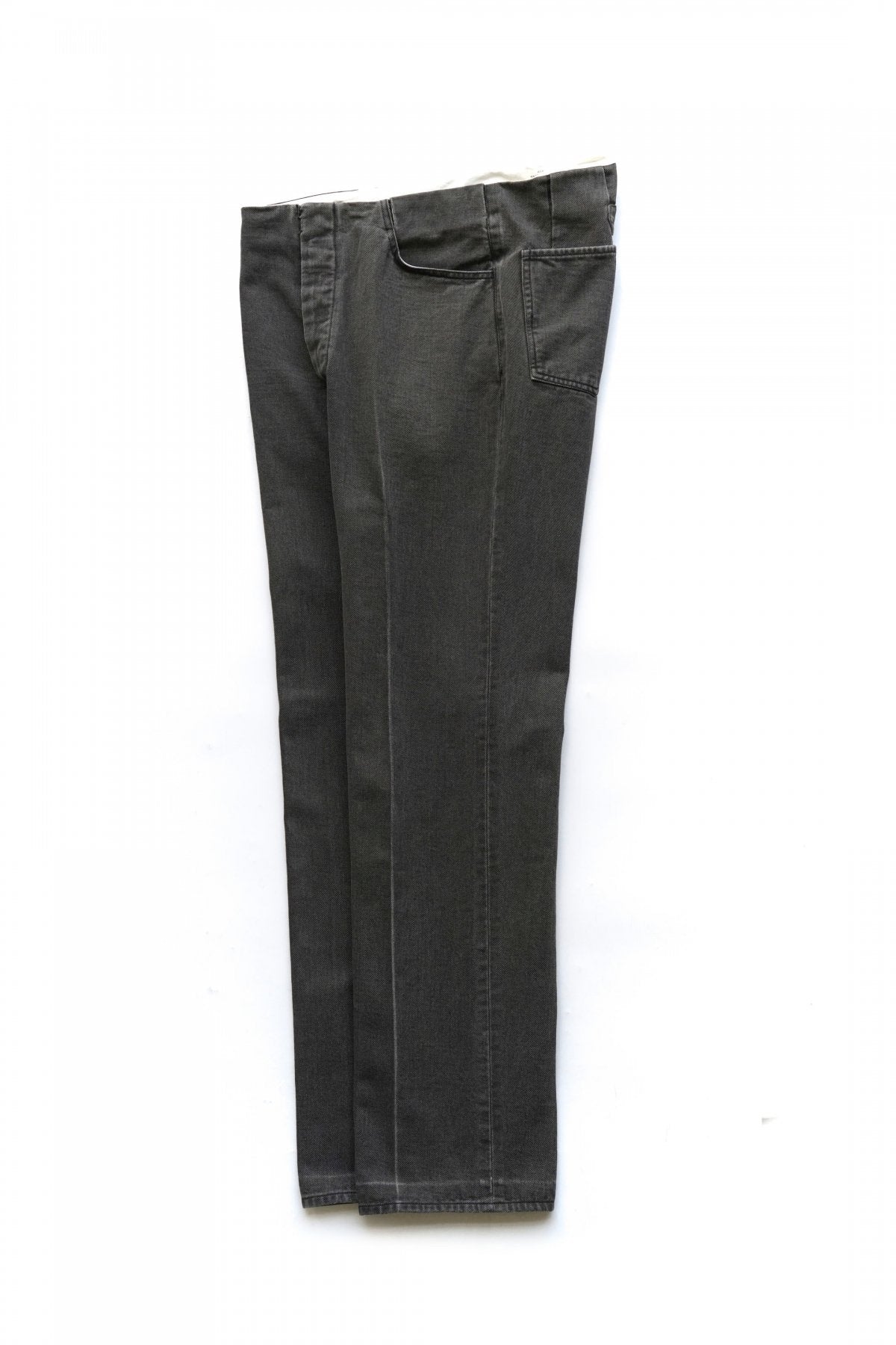 OLD JOE - HIDDEN BELT LOOP WAIST OVERALLS - FADE BLACK