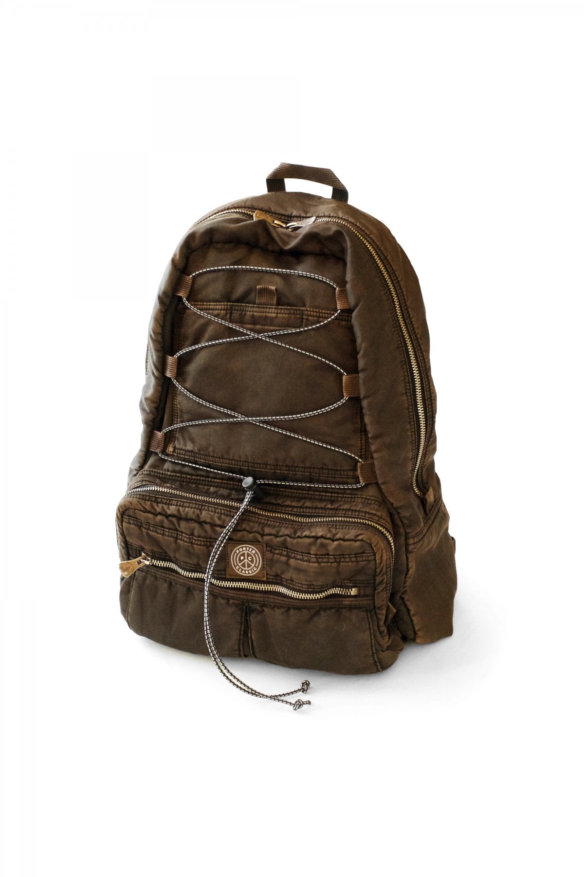 Porter Classic ★★★ - SUPER NYLON DAY PACK (L) - GOLDEN BROWN EXCLUSIVE