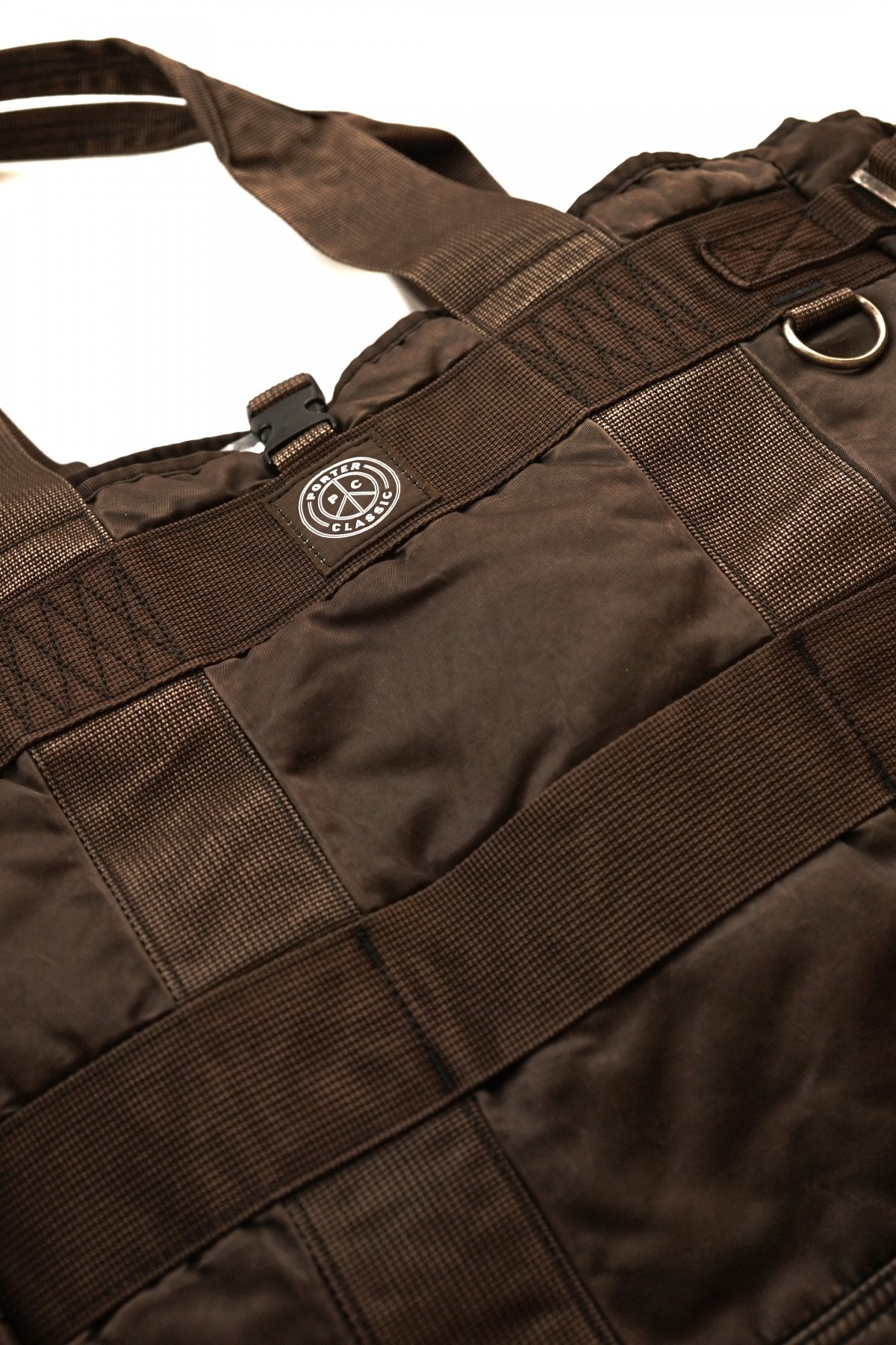 Porter Classic ★★★ - SUPER NYLON TOTE BAG - GOLDEN BROWN EXCLUSIVE