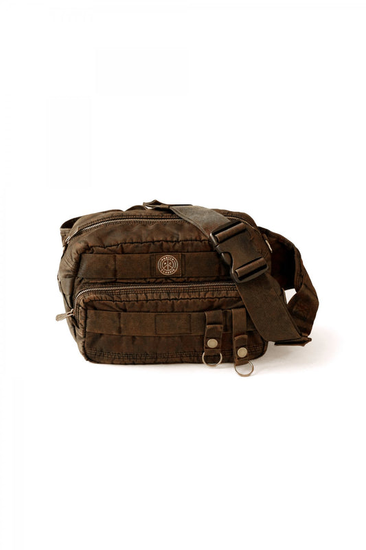 Porter Classic ★★★ - SUPER NYLON WAIST BAG - GOLDEN BROWN EXCLUSIVE