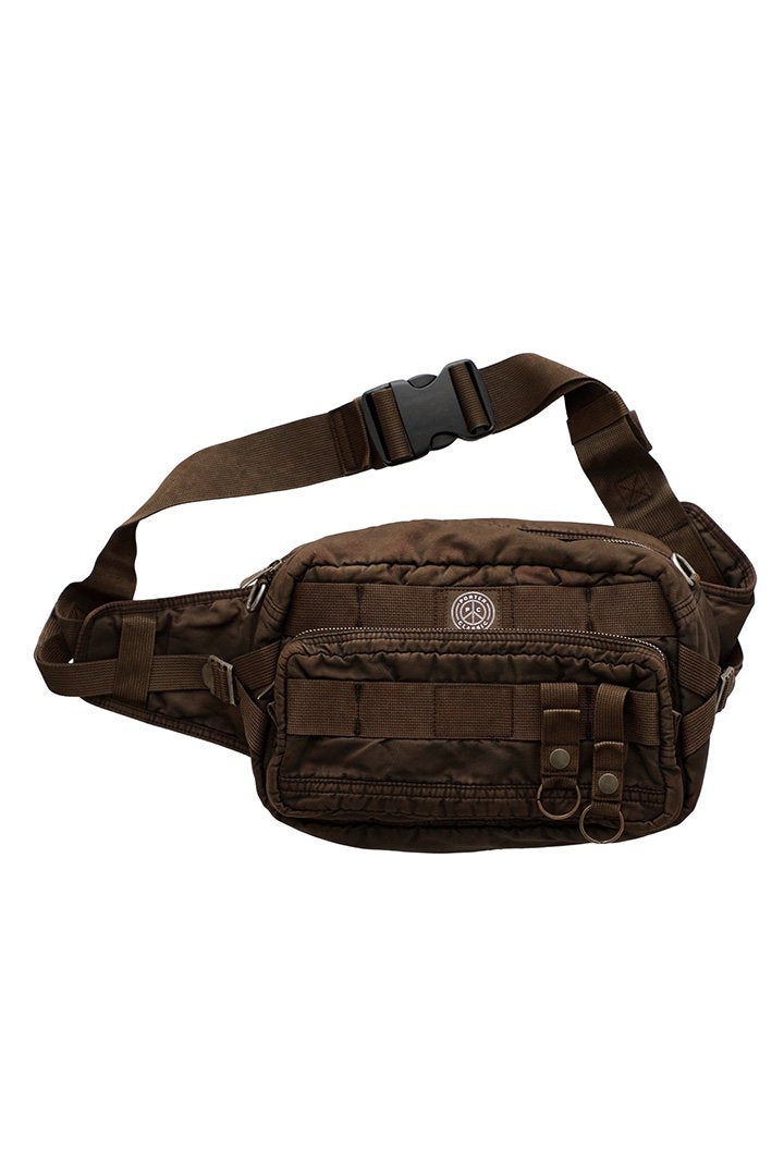 Porter Classic ★★★ - SUPER NYLON WAIST BAG - GOLDEN BROWN EXCLUSIVE