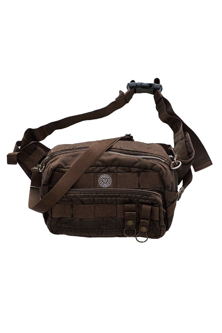 Porter Classic ★★★ - SUPER NYLON WAIST BAG - GOLDEN BROWN EXCLUSIVE