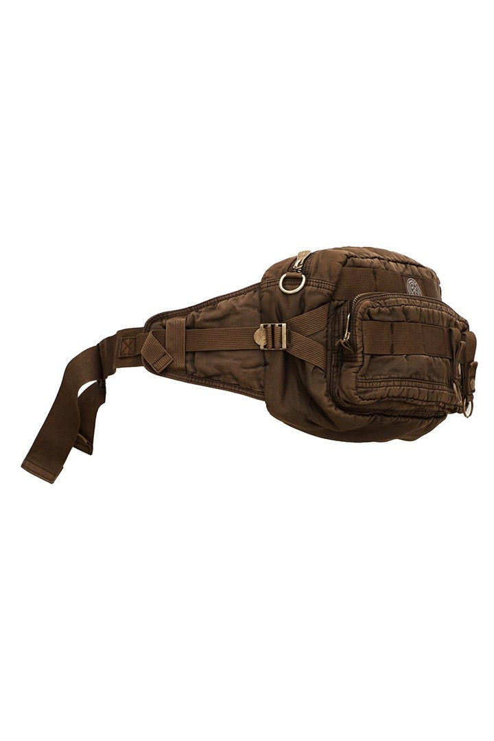 Porter Classic ★★★ - SUPER NYLON WAIST BAG - GOLDEN BROWN EXCLUSIVE