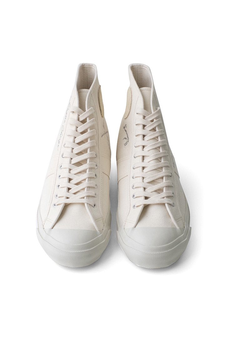 OLD JOE ★★★ - 10 HOLE ATHLETIC SNEAKER - ECRU×NATURAL - EXCLUSIVE - US8 - #26