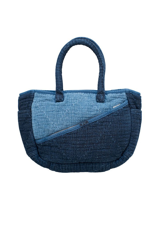 Porter Classic - PC SASHIKO TOTE BAG- NEW BLUE