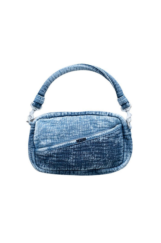 Porter Classic - PC SASHIKO SHOULDER BAG- OLD BLUE