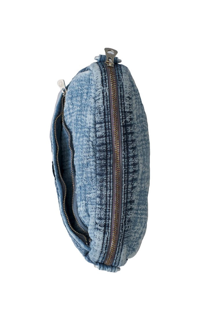 Porter Classic - PC SASHIKO SHOULDER BAG- OLD BLUE