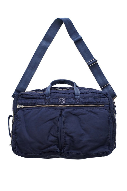 Porter Classic - SUPER NYLON 3WAY BRIEFCASE (L) - INDIGO BLUE