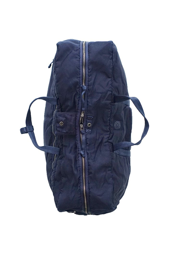 Porter Classic - SUPER NYLON TRAVEL BOSTON (L) - INDIGO BLUE