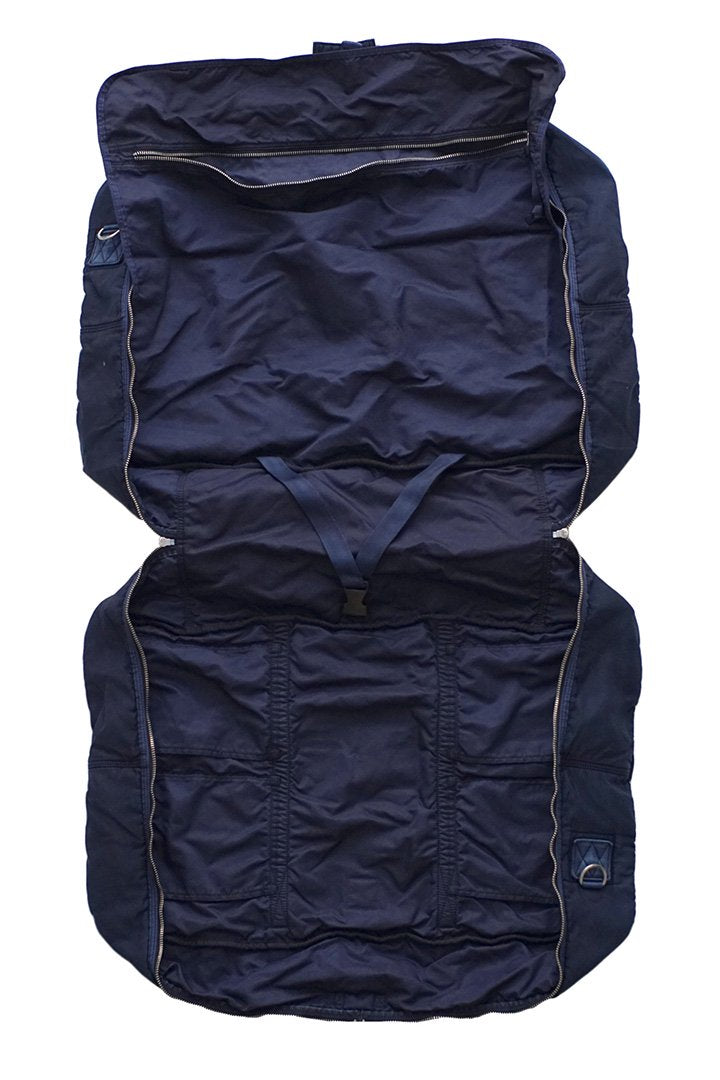 Porter Classic - SUPER NYLON TRAVEL BOSTON (L) - INDIGO BLUE