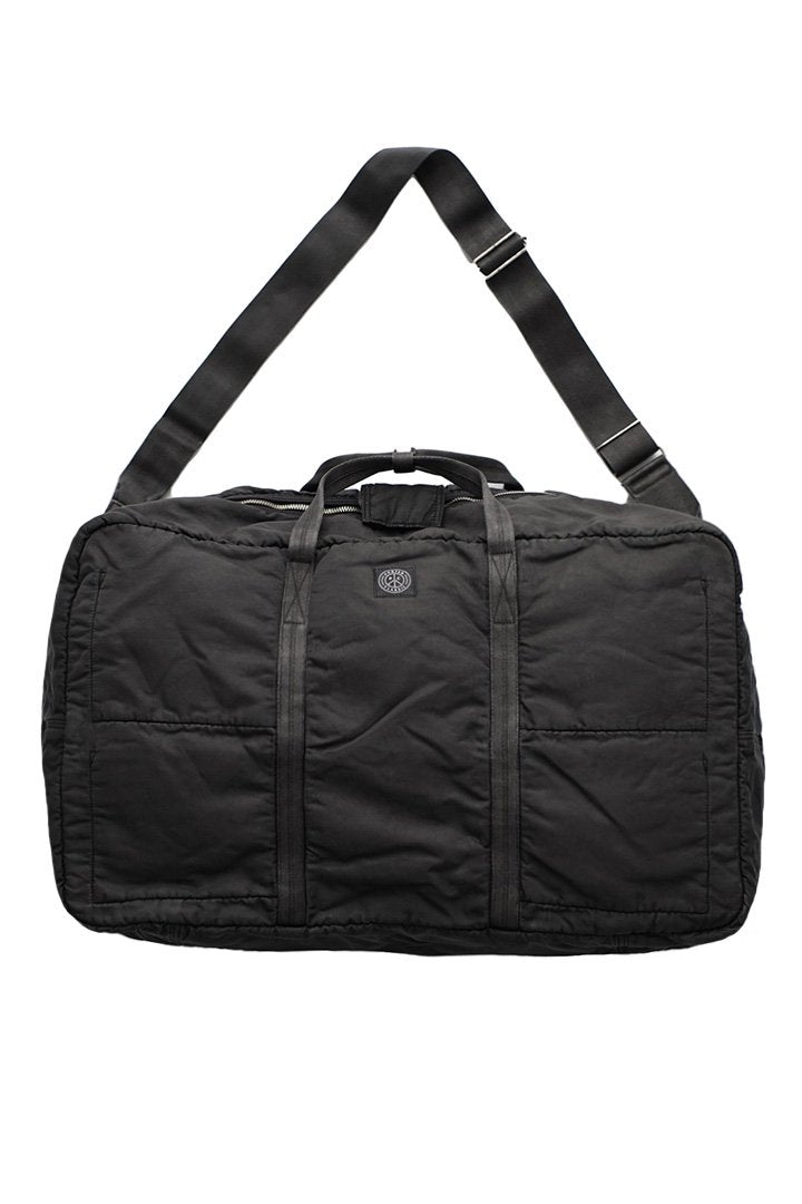 Porter Classic - SUPER NYLON TRAVEL BOSTON (L) - BLACK