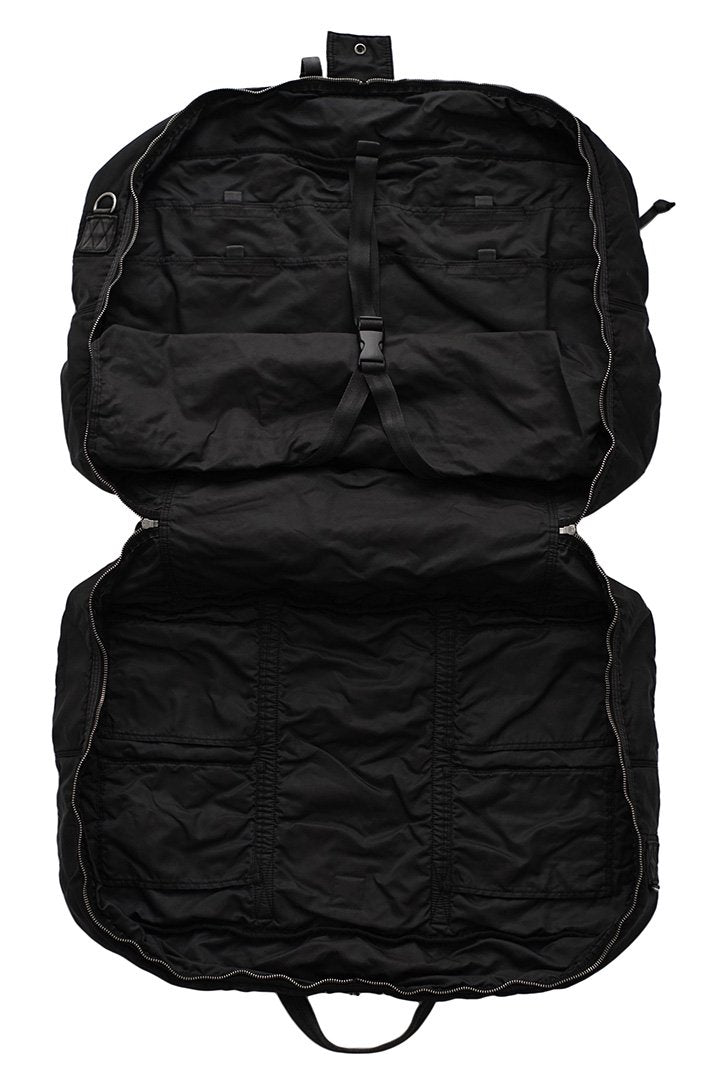 Porter Classic - SUPER NYLON TRAVEL BOSTON (L) - BLACK