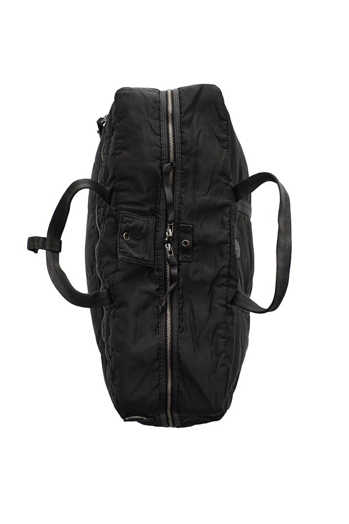 Porter Classic - SUPER NYLON TRAVEL BOSTON (M) - BLACK