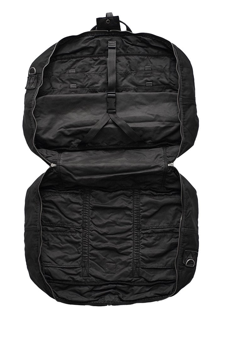 Porter Classic - SUPER NYLON TRAVEL BOSTON (M) - BLACK