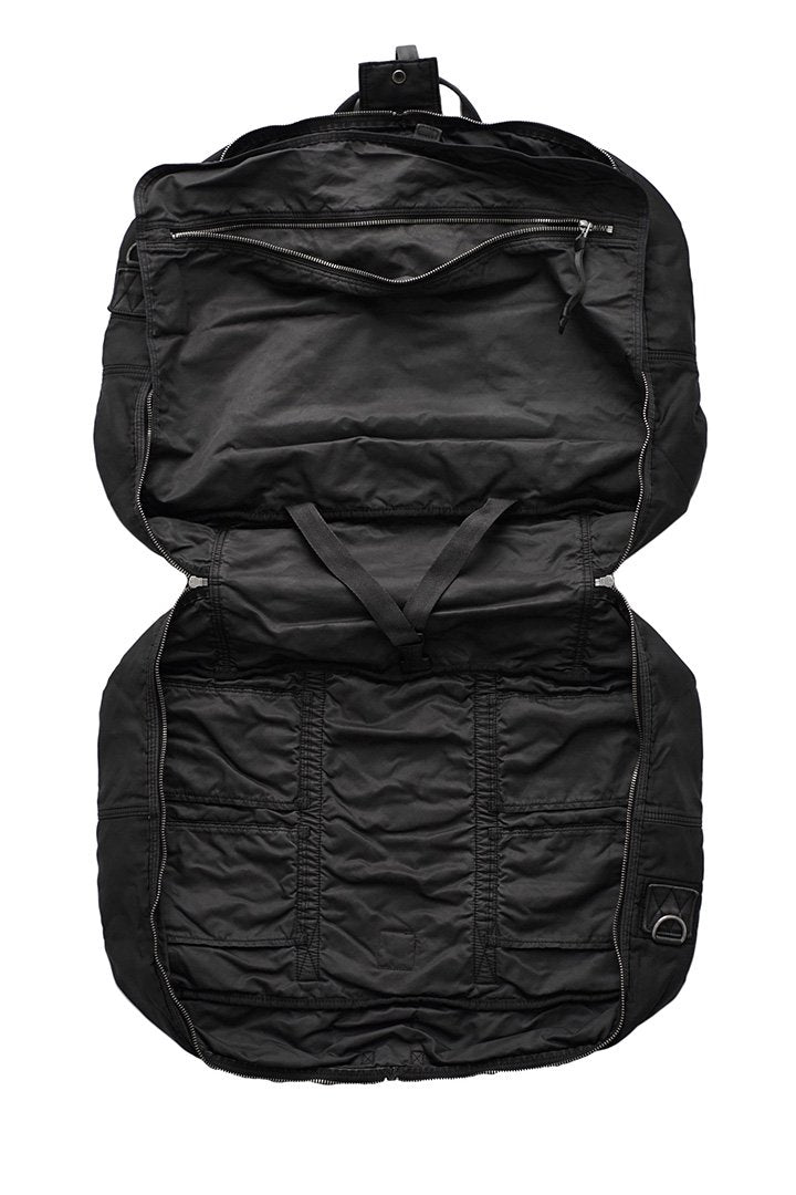 Porter Classic - SUPER NYLON TRAVEL BOSTON (M) - BLACK