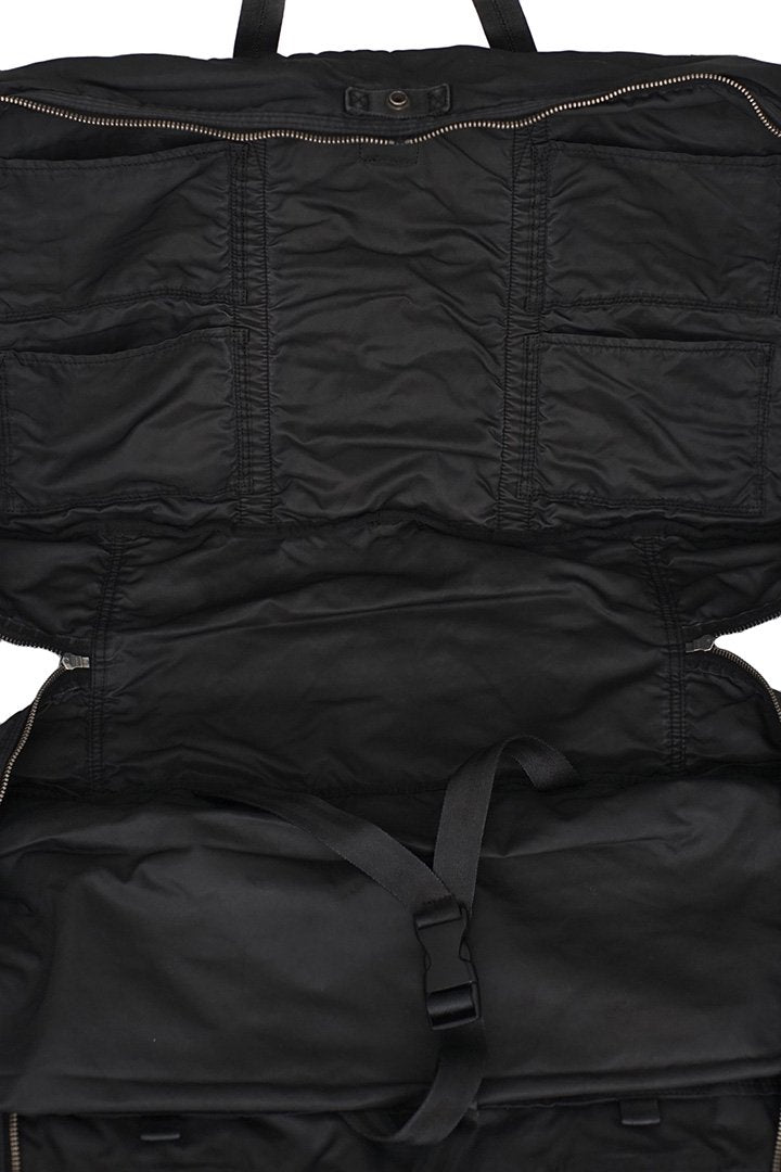 Porter Classic - SUPER NYLON TRAVEL BOSTON (M) - BLACK