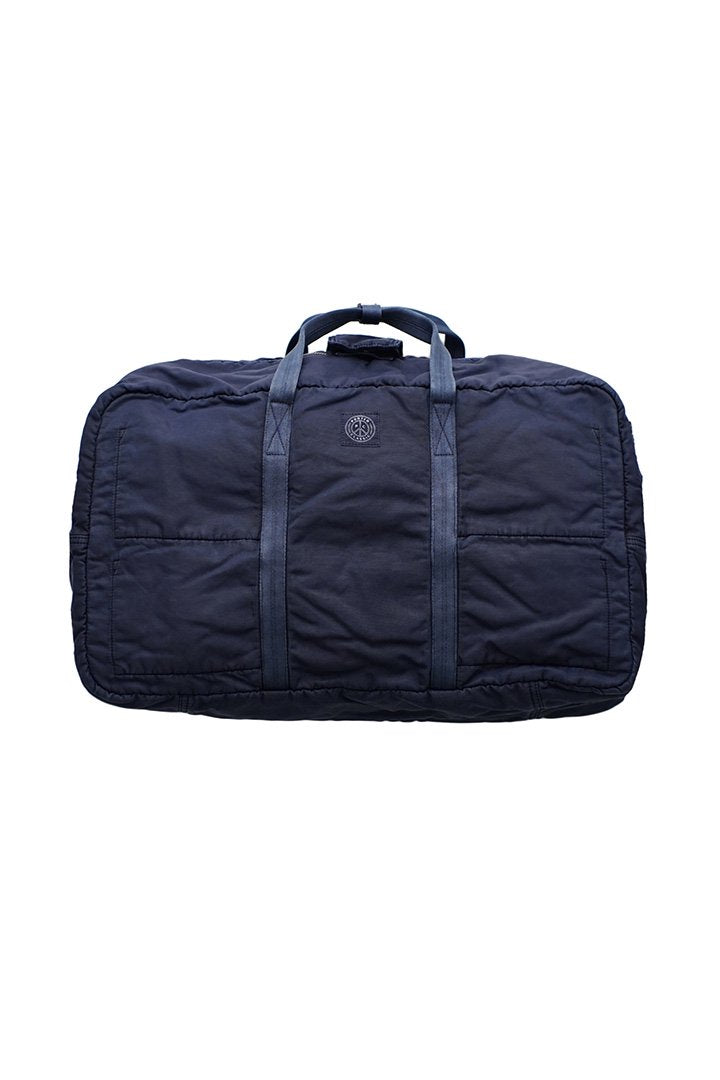 Porter Classic - SUPER NYLON TRAVEL BOSTON (M) - INDIGO BLUE