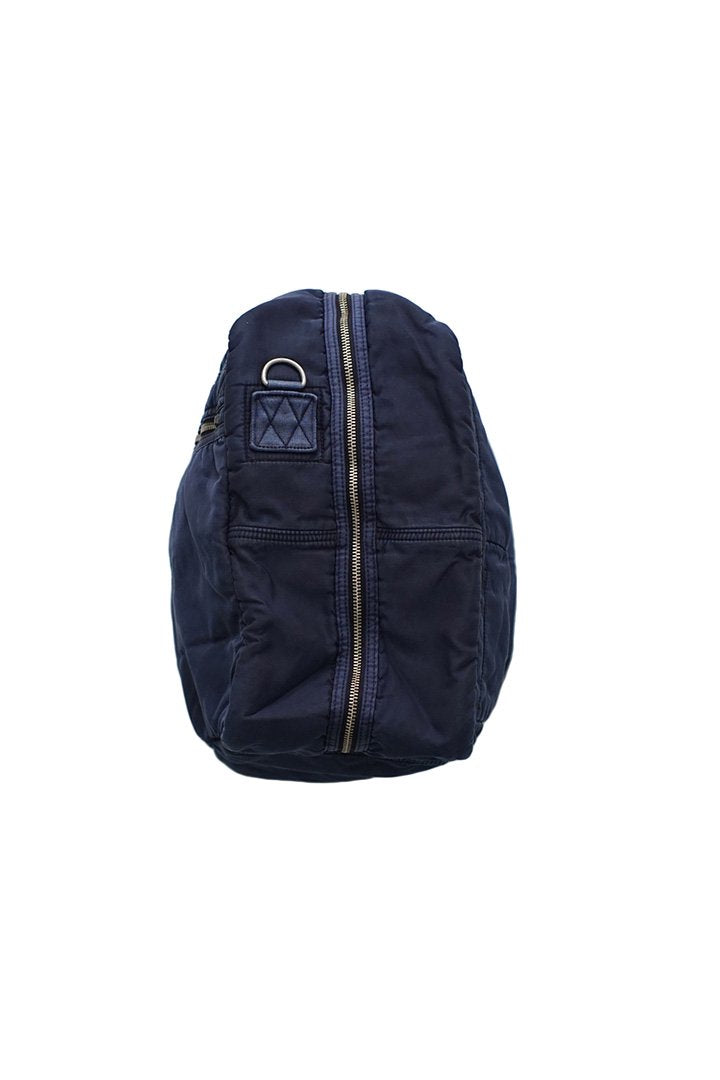 Porter Classic - SUPER NYLON TRAVEL BOSTON (M) - INDIGO BLUE