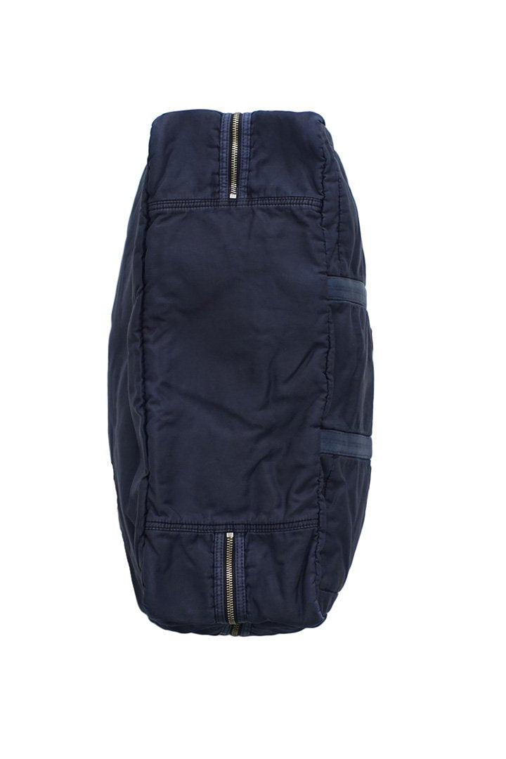 Porter Classic - SUPER NYLON TRAVEL BOSTON (M) - INDIGO BLUE