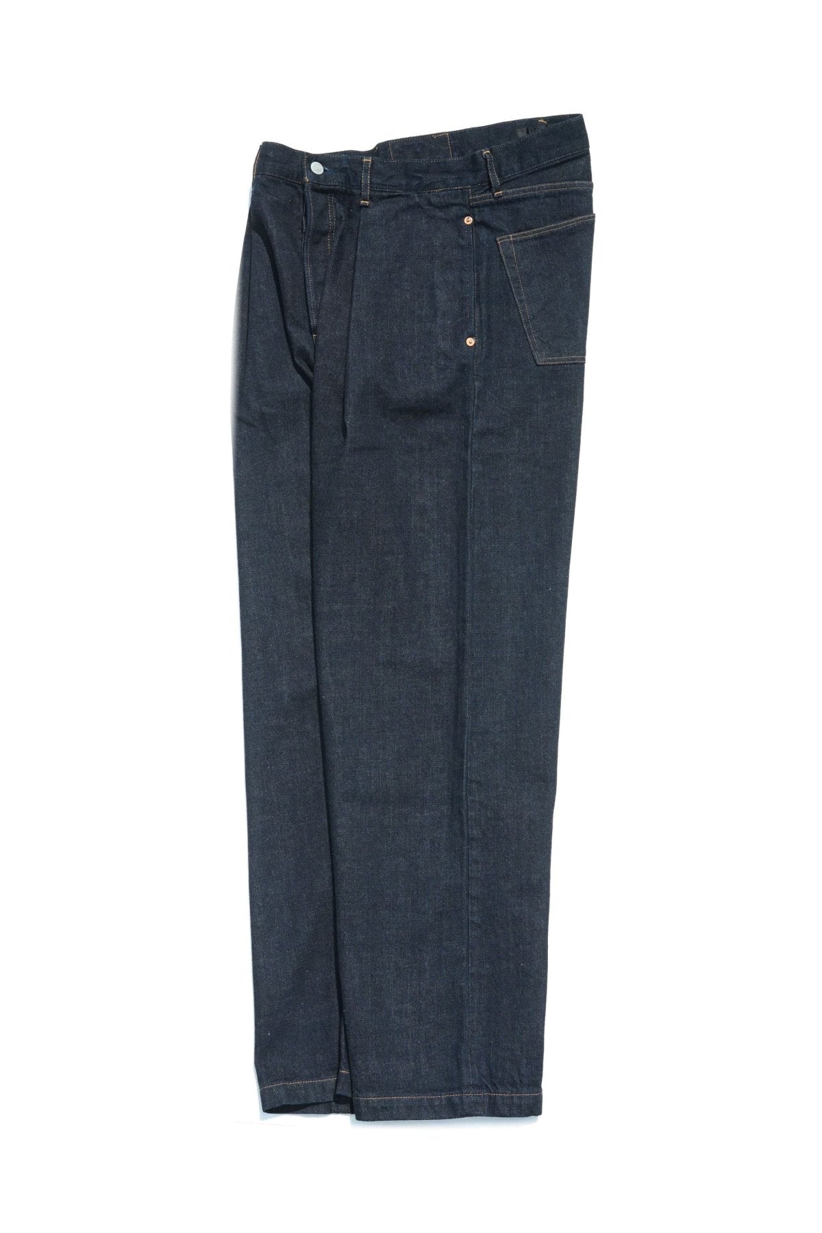 JOSWICK NEW YORK - PREATED DENIM - NAVY