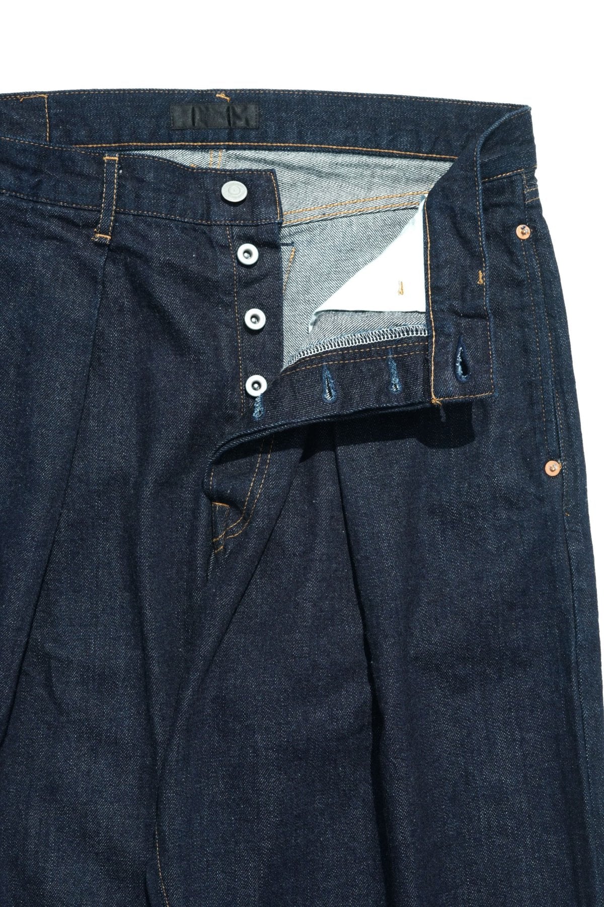 JOSWICK NEW YORK - PREATED DENIM - NAVY