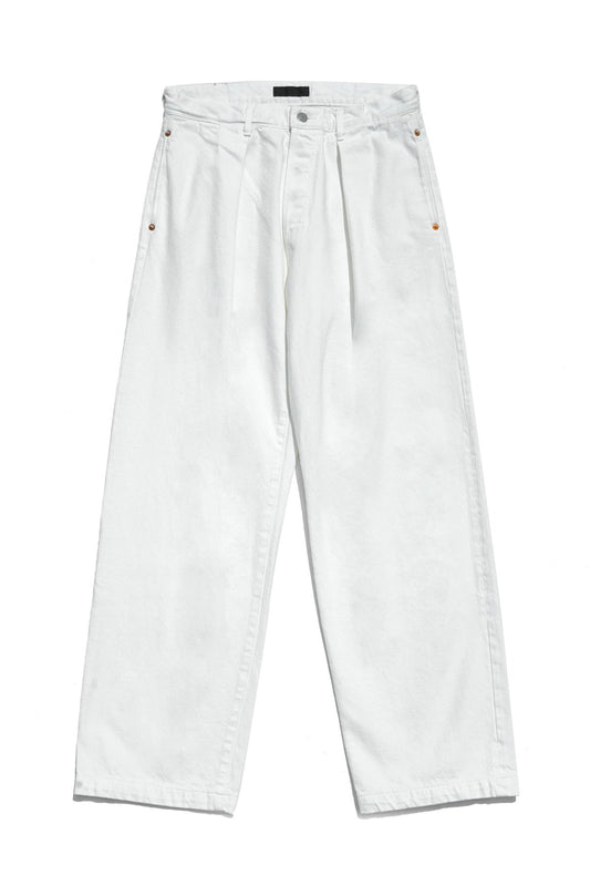 JOSWICK NEW YORK - PREATED DENIM - WHITE