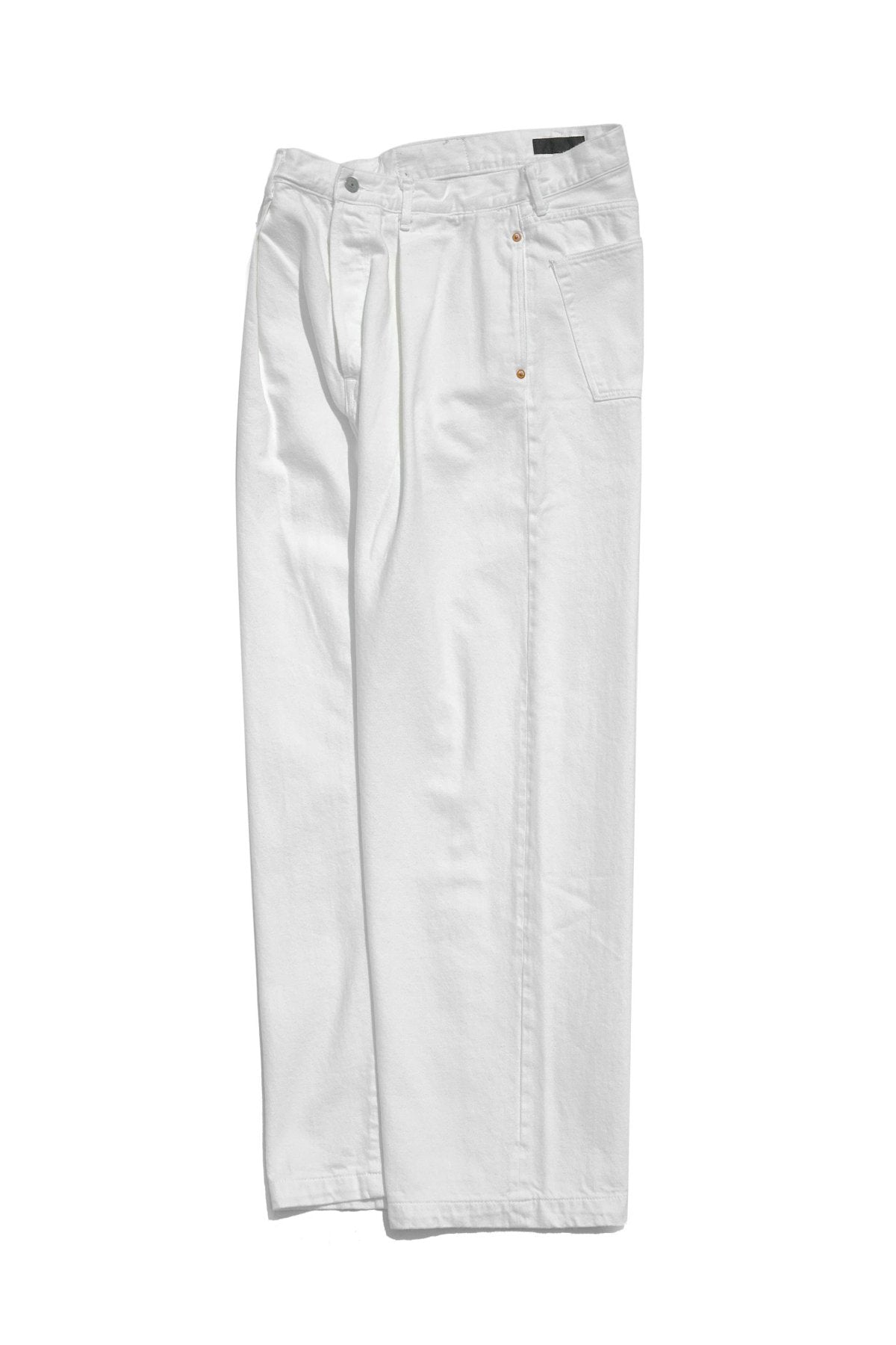 JOSWICK NEW YORK - PREATED DENIM - WHITE