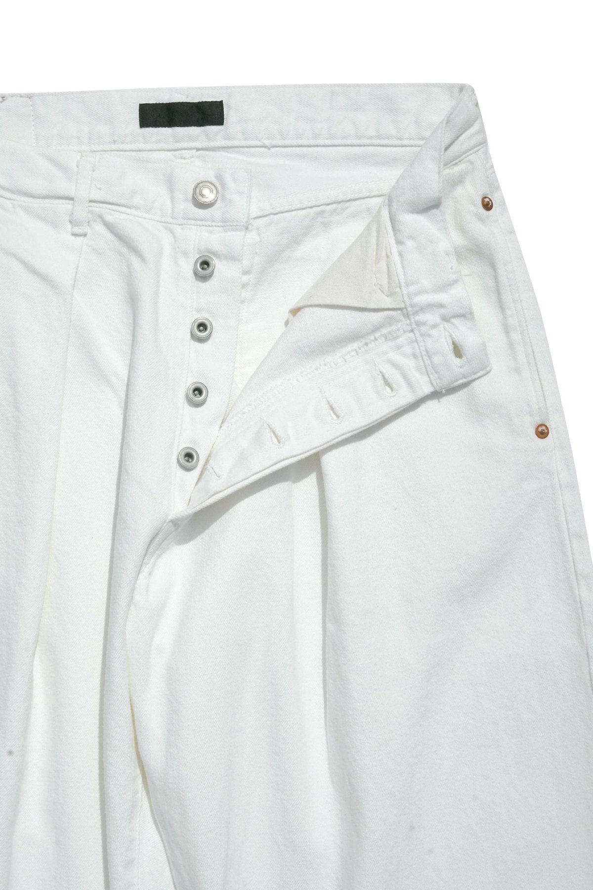 JOSWICK NEW YORK - PREATED DENIM - WHITE