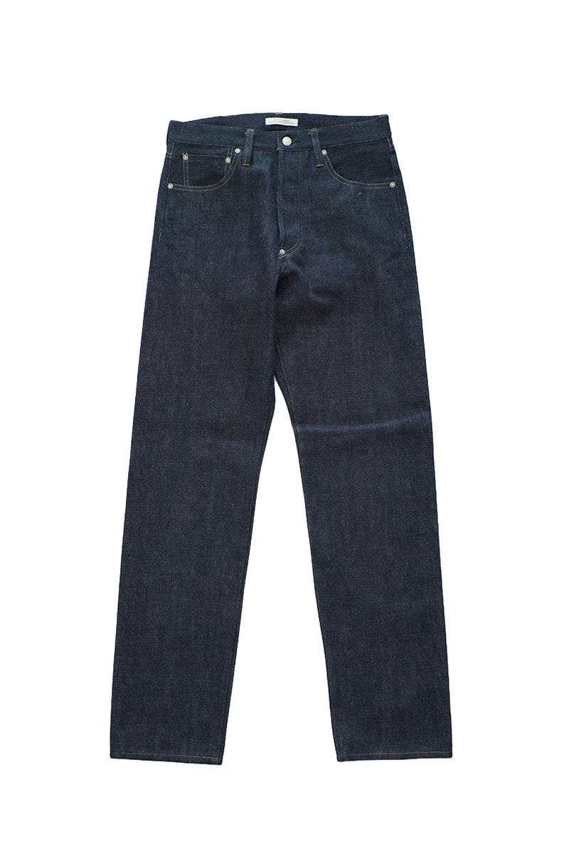 OLD JOE - FIVE POCKET TAPERED JEANS ” 980 ” - INDIGO RAW