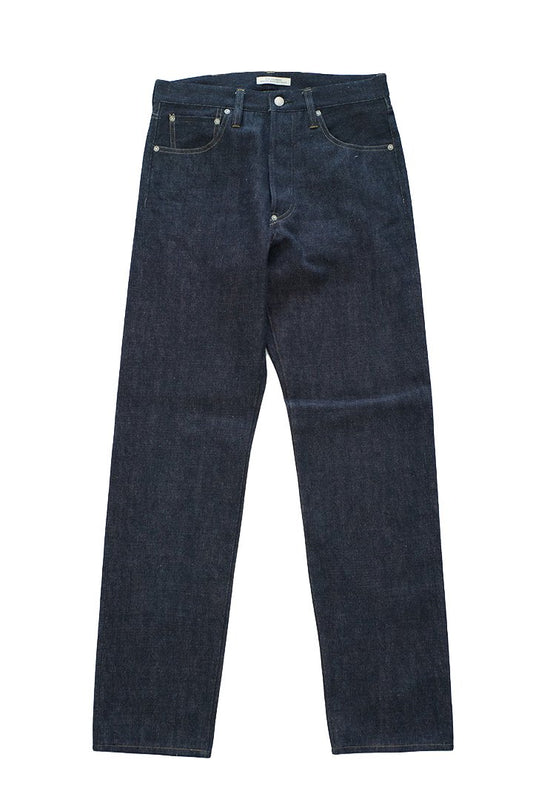 OLD JOE - FIVE POCKET TAPERED JEANS ” 980 ” - INDIGO RAW