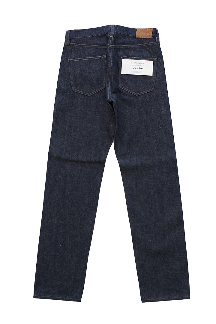 OLD JOE - FIVE POCKET TAPERED JEANS ” 980 ” - INDIGO RAW