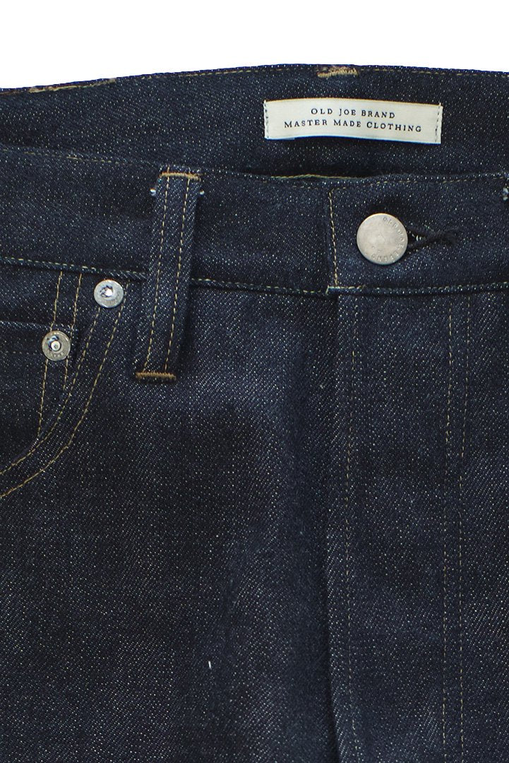 OLD JOE - FIVE POCKET TAPERED JEANS ” 980 ” - INDIGO RAW