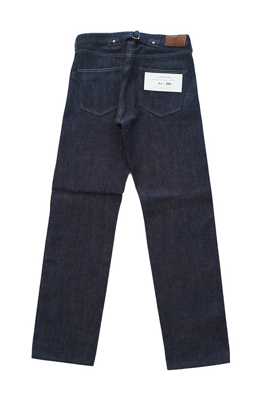 OLD JOE - BUCKLE BUCK STRAIGHT JEANS ”990” - INDIGO RAW