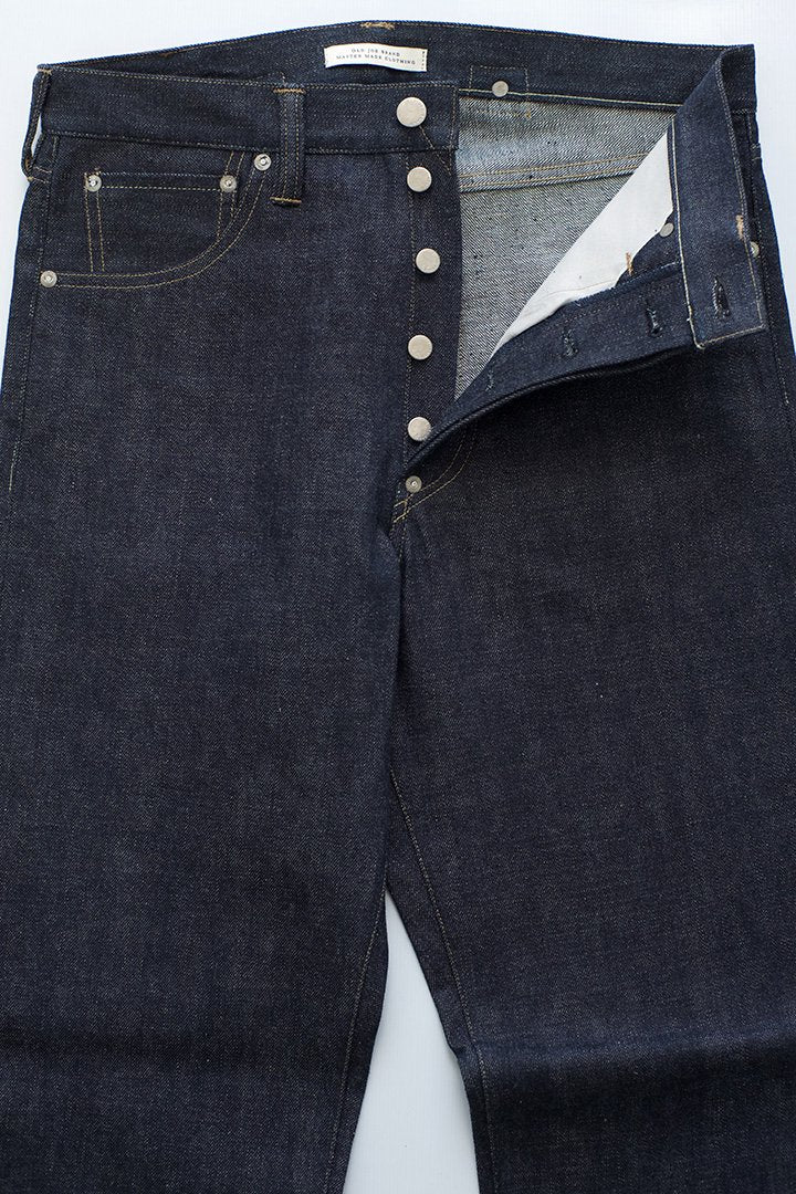 OLD JOE - BUCKLE BUCK STRAIGHT JEANS ”990” - INDIGO RAW