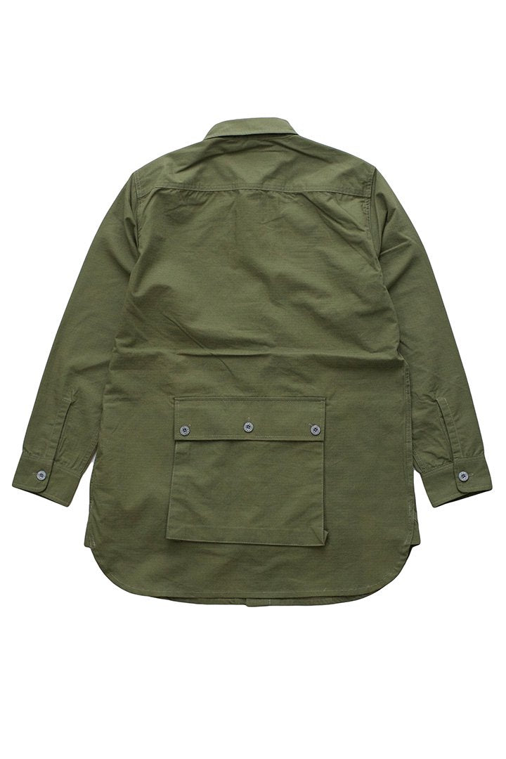 NIGEL CABOURN - LYBRO MOUNTAIN DIV BIG SHIRT-OLIVE