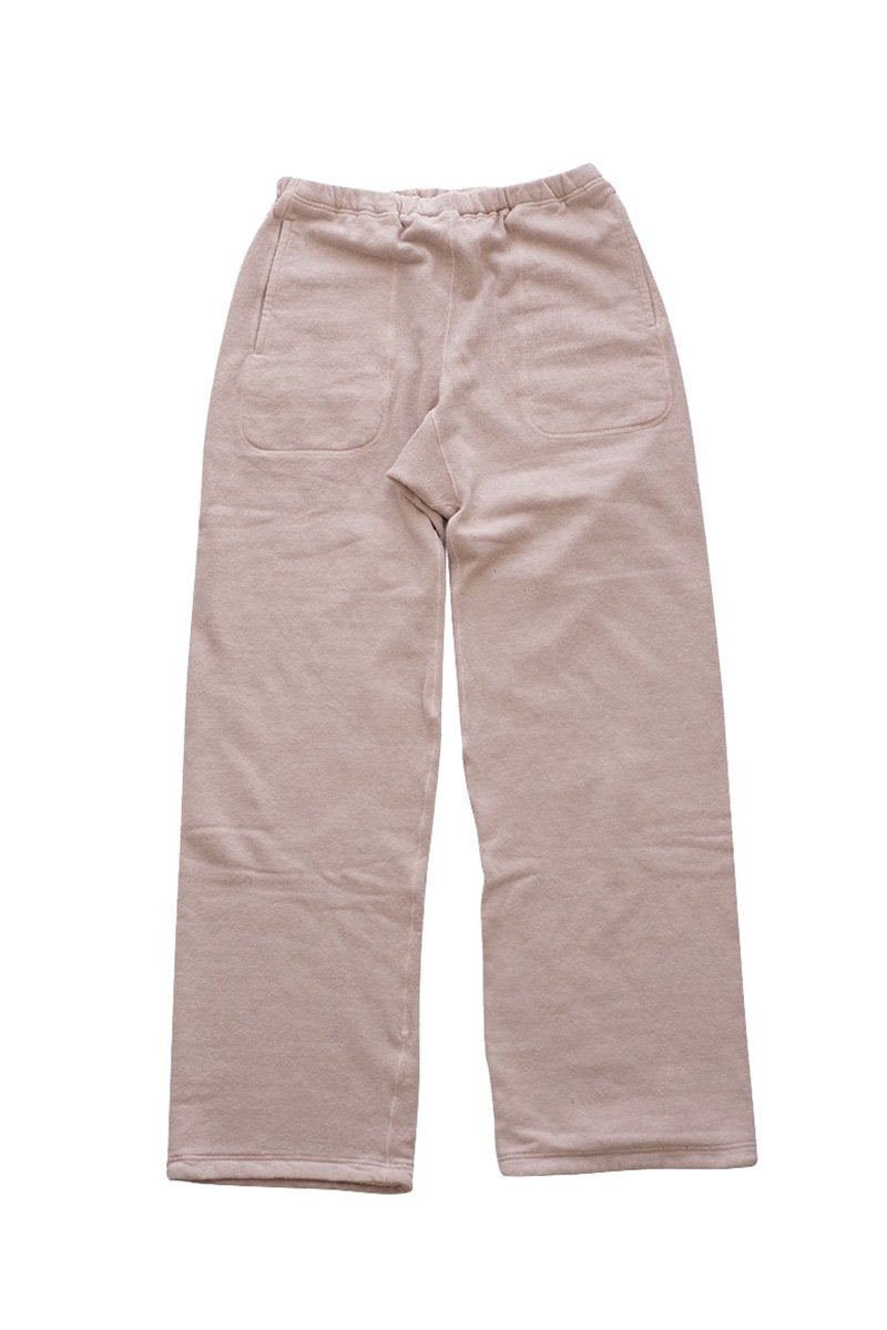 OLD JOE ★★★ - EXCLUSIVE SILK NEP SWEAT PANTS- CORAL PINK